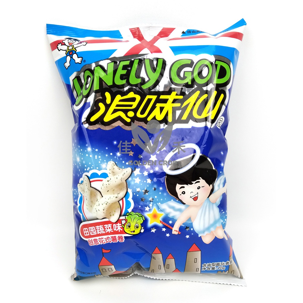 Want Want Lonely God Potato Twist Original 70g | 旺旺 浪味仙 原味 70g