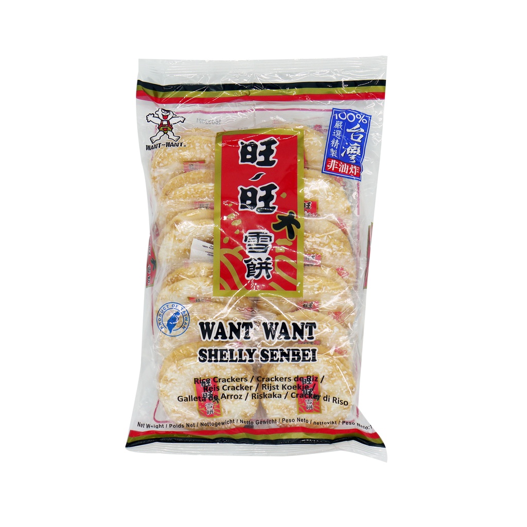 WANT WANT Sweet Senbei Rice Cracker 150g | 旺旺 雪饼 150g