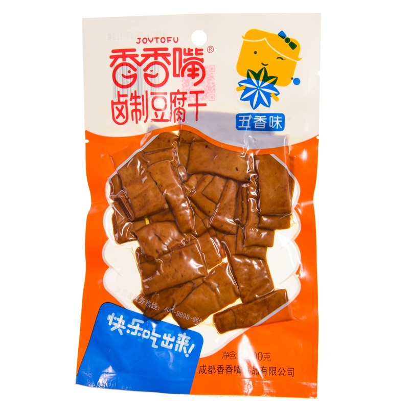 XXZ dried bean curd spiced 100g | 香香嘴 五香豆腐干 100g