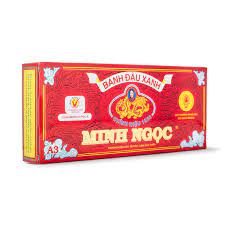 Minh NGOC Mungbean Cake Banh Dau Xanh 310g | 越南 绿豆糕 310g