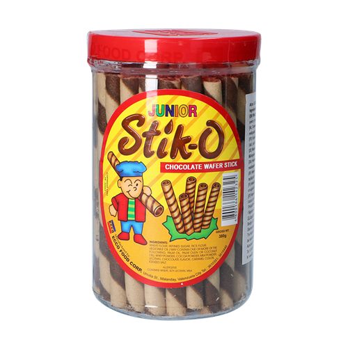 Stik-O PH Wafer Sticks Chocolate 380g | Stik-O 威化蛋卷 巧克力味 380g