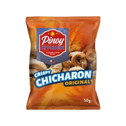 Pinoy Kitchen Chicharon (Pork Rind) Salted 50g | Pinoy Kitchen 盐味 炸猪皮 50g