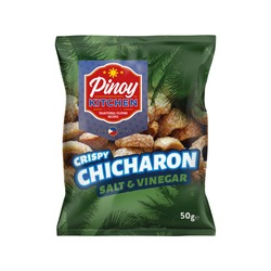 Pinoy Kitchen Chicharon (Pork Rind) Salt/Vinegar 50g | Pinoy Kitchen 炸猪皮 盐醋味 50g