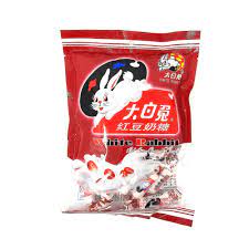 White Rabbit Creamy Candy-Red Bean Flavour 200g | 大白兔 红豆奶糖 200g