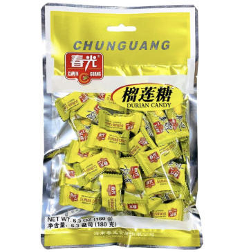 CG Durian Candy 180g | 春光 榴莲糖 180g