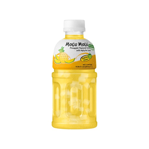 MOGU Pineapple Drink with Nata de Coco 320 ML | MOGU 菠萝饮料 320ML