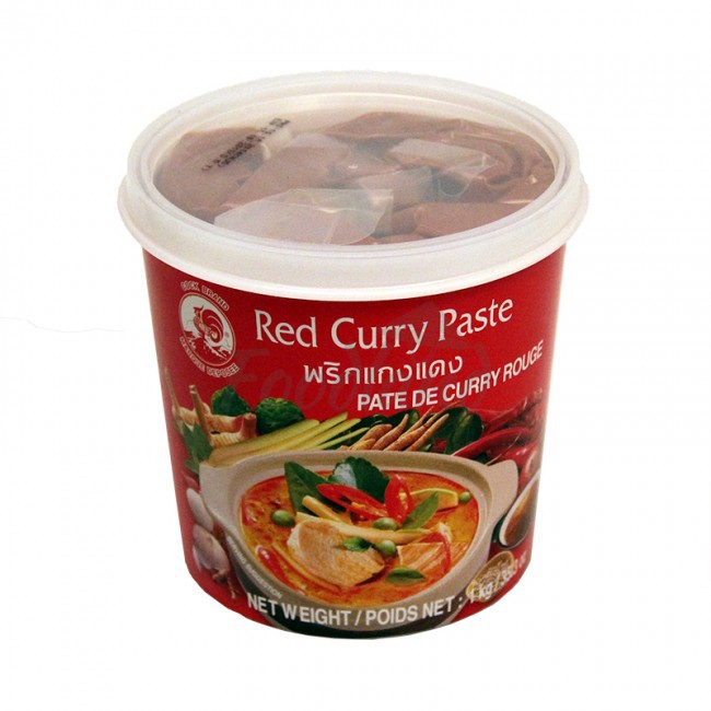 Cock brand Red Curry Paste 1kg | 公鸡牌 咖喱 / 罐 (红) 1kg