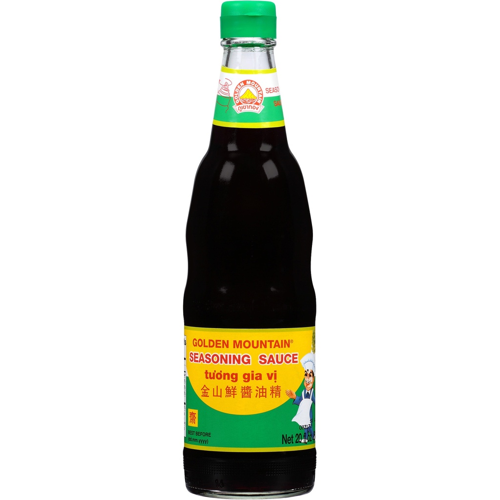 Golden MOUNTAIN Seasoning sauce 600ml | 金山 酱油精 600ml