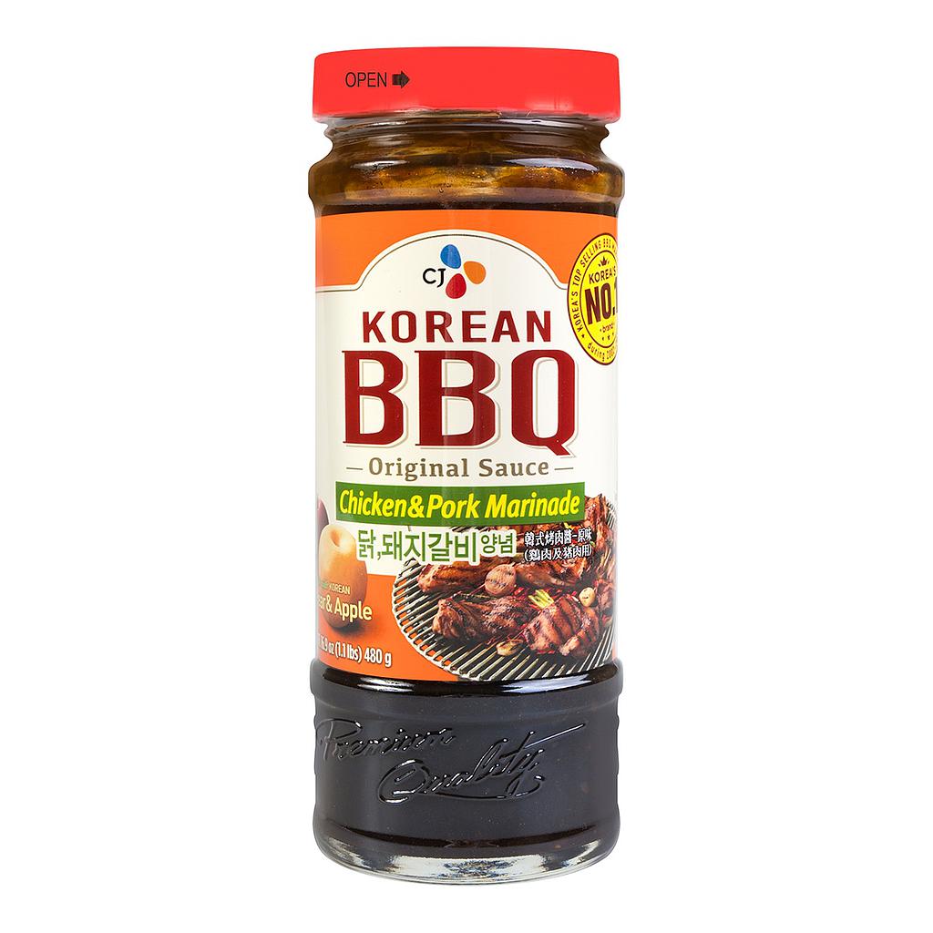 Korean BBQ Chicken & Pork 480g | 白雪韩国烤鸡肉和猪肉酱 480g