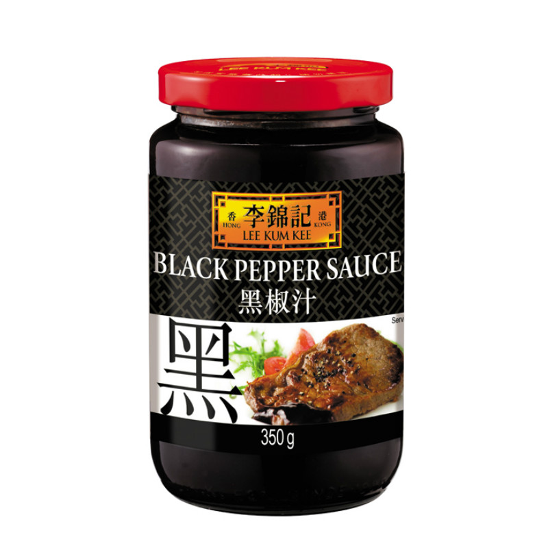 LKK Black Pepper Sauce 350g | 李锦记 黑椒汁 350g