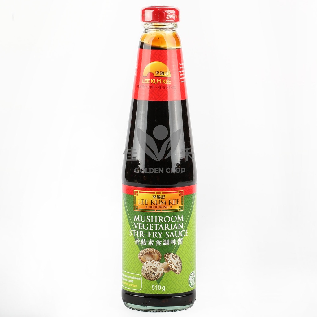 LKK Mushroom Vege Stir-Fry Sauce 510g | 李锦记 香菇素食调味酱 (素食蚝油) 510g