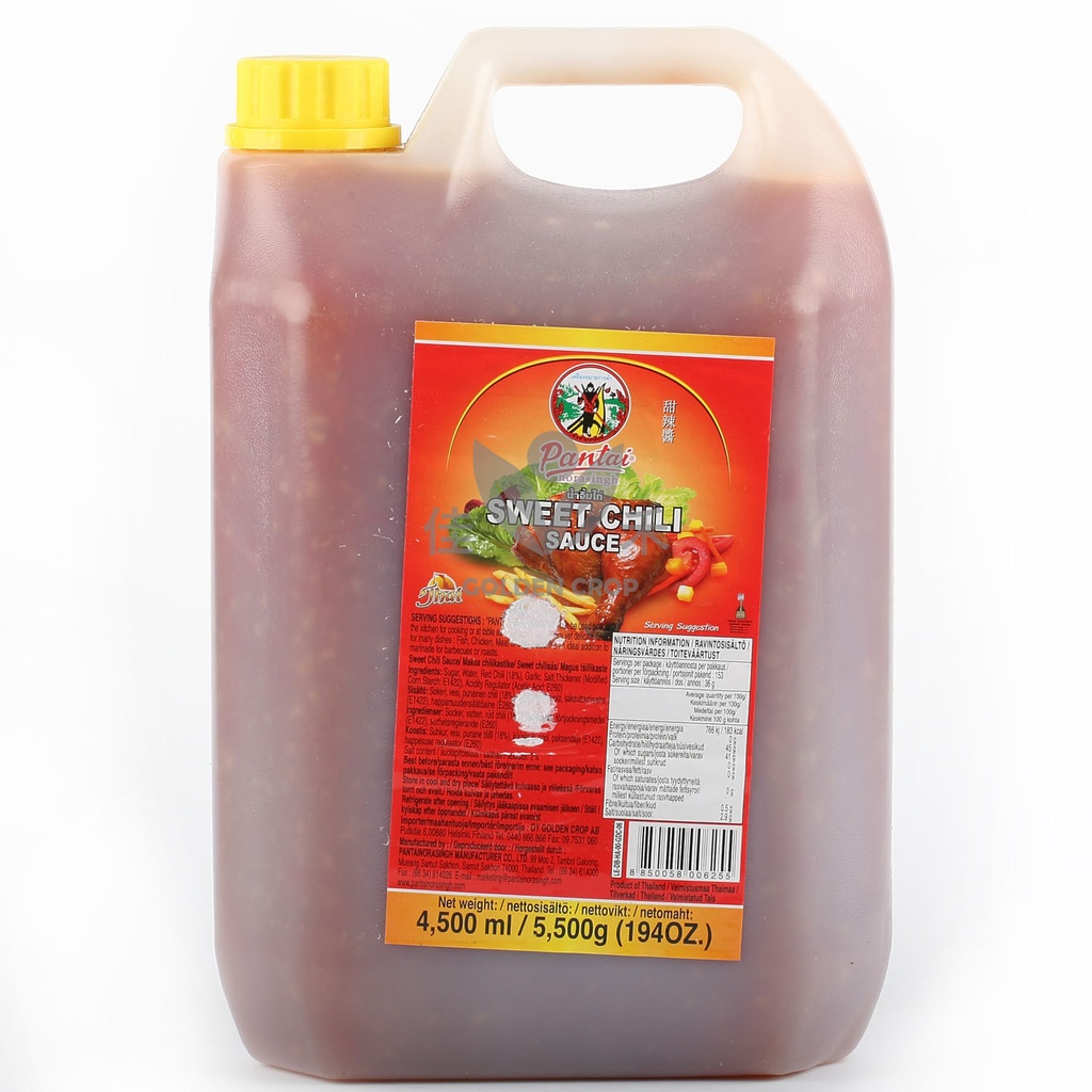 Pantai Sweet Chili Sauce 4.5L | Pantai 甜辣酱 4.5L