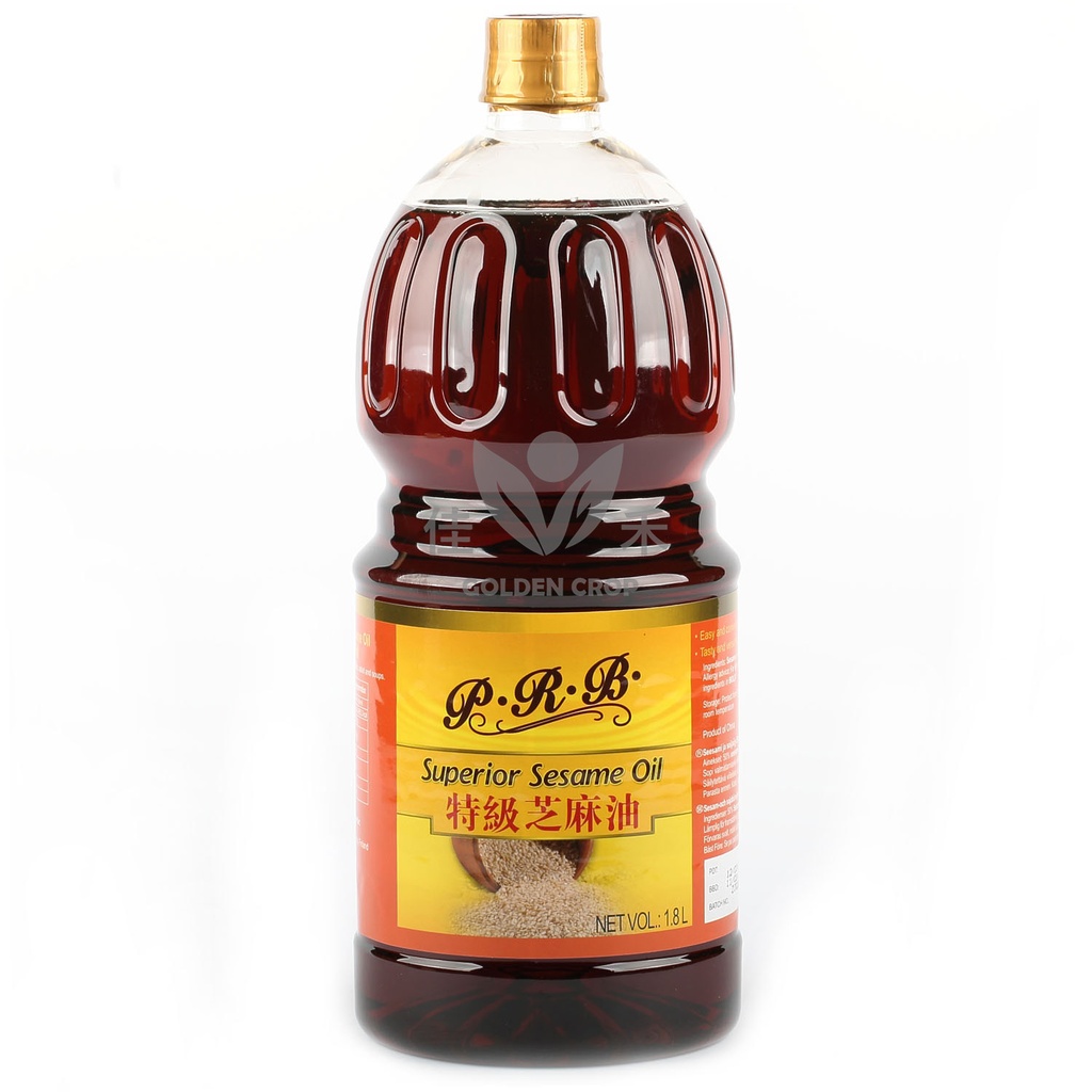 PRB Superior Sesame oil 1.8L | 珠江桥 特级芝麻油 1.8L