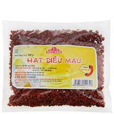 ASEA HAT DIEU MAU Red Annatto Seeds 100g | 胭脂树红籽 100g