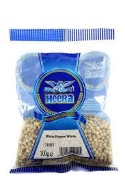 HEERA White Pepper Whole 100g | Heera 白胡椒 100g