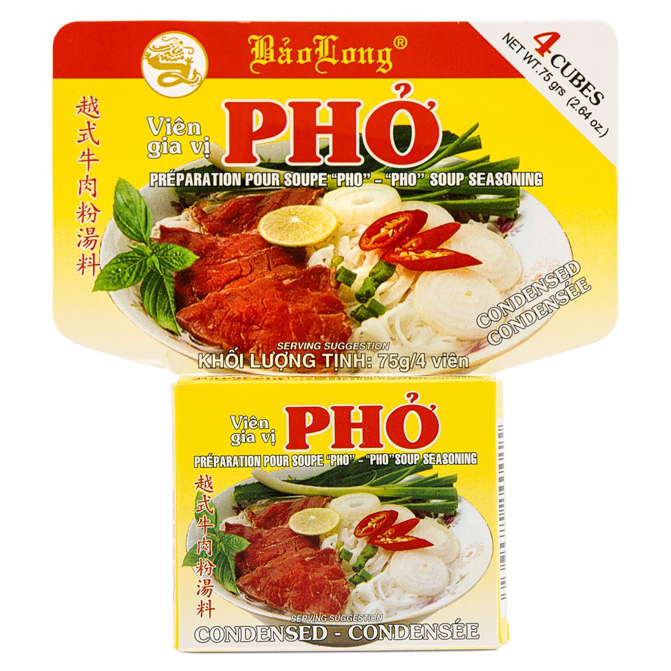 Bao Long Broth cubes for Pho Bo Soup 75g | 越式牛肉粉汤料 75g