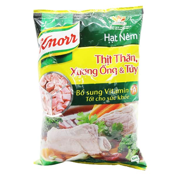 Knorr Pork Soup Powder/Bouillon Granules Meat Bones Hat Nem 900g | 家乐牌 肉精粉 900g