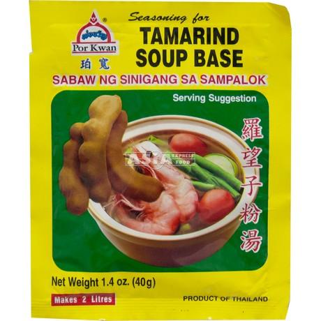 Por Kwan Tamarind Soup Base 40g | 珀宽 罗望子粉汤 40g