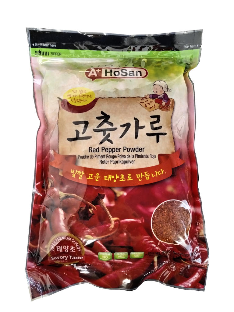 Hosan Red Pepper Powder Coarse 500g | Hosan 韩国泡菜辣椒粉 粗粉 500g