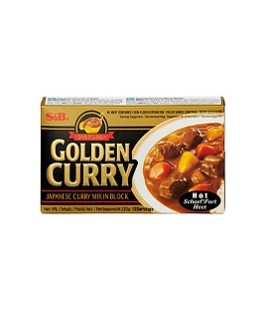 S&B Golden Curry Karakuchi Hot 220g | S&B 咖喱块 辣 220g