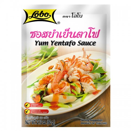 LOBO Yum Yentafo Sauce 60g/PKT | LOBO 红南乳酱汤料 60g/包