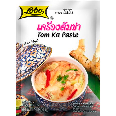  LOBO Tom Ka Paste 50g | Lobo 泰式 椰奶鸡汤酱 50g