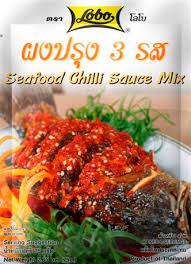 LOBO Seafood Chilli Sauce Mix 75g | Lobo 混合海鲜辣椒酱 75g 