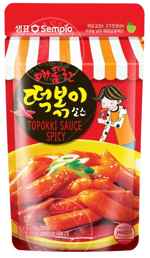 SEMPIO Topokki Sauce Spicy 150g | SEMPIO 炒年糕酱(香辣) 150g