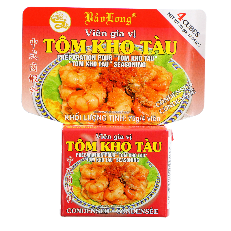  BAO LONG Tom Kho Tau Soup Seasoning 75g | 越南 中式卤虾料 75g