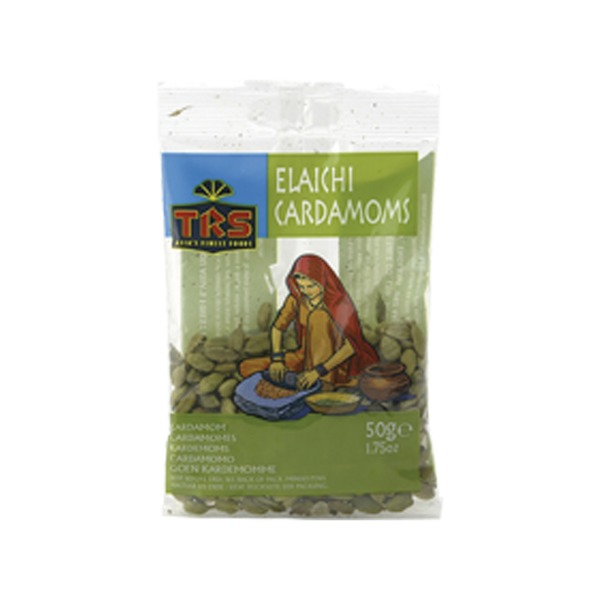 TRS Elaichi / Green Cardamom (Whole) 50g | TRS 绿豆蔻 50g