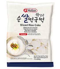 Korean Sliced Rice Cake 500g | 韩国年糕片 500g