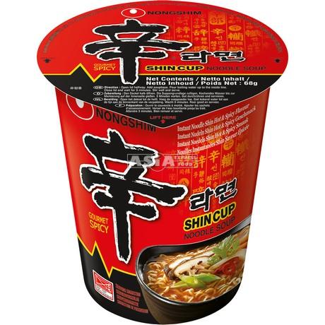 NONGSHIM Hot & Spicy Shin Cup Noodle 68g | 农心 辛拉面 杯面 68g