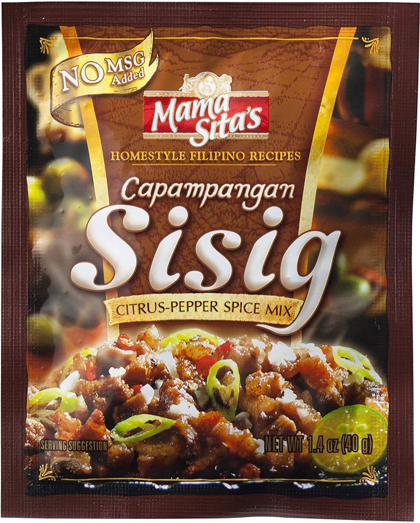 MAMA SITA'S Sisig Citrus Pepper Spice Mix 40g | MAMA SITA'S 菲律宾 黑椒调味料 40g