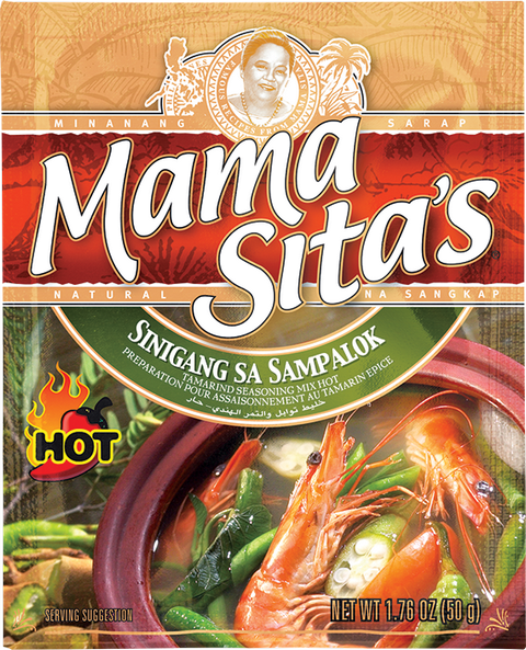  MAMA SITA'S Sinigang Sa Sampalok Tamarind Soup Hot 50g | MAMA 罗望子混合香料 辣 50g