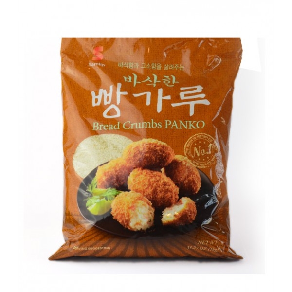 Korea Samlip Breadcrumbs Panko 1kg | Samlip 面包糠 1kg / 包