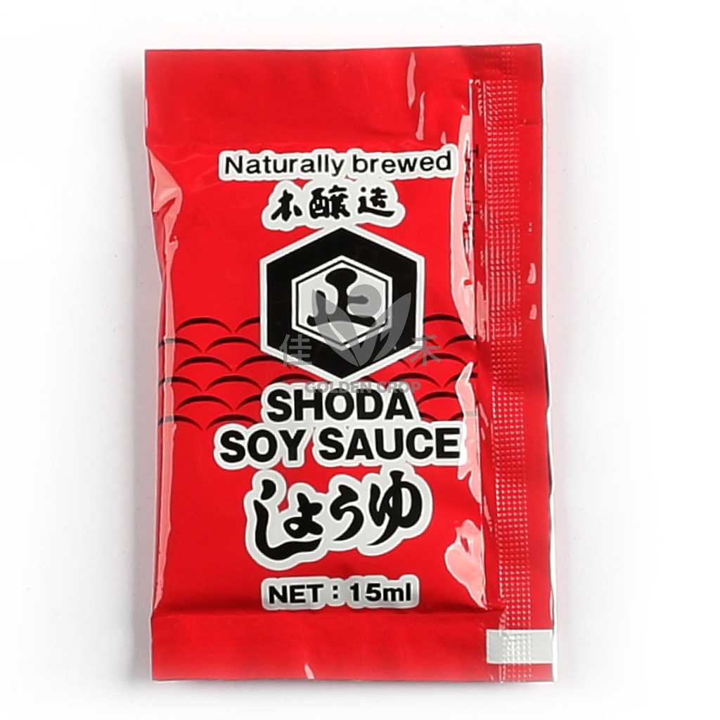 Shoda Soy Sauce for Take Away 15ml*500 / CTN | 正字牌 外卖酱油 15ml*500小包/箱