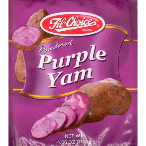 FIL CHOICE Powdered Purple Yam 115g | FIL CHOICE 紫淮山粉 115g 