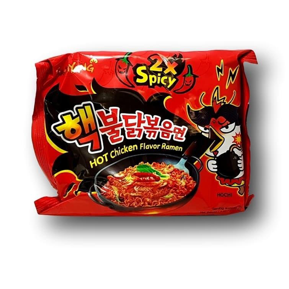 KR Samyang Hot Chicken Flavor Ramen 2X Spicy 140g | 韩国三养 辣鸡面 (超辣) 140g