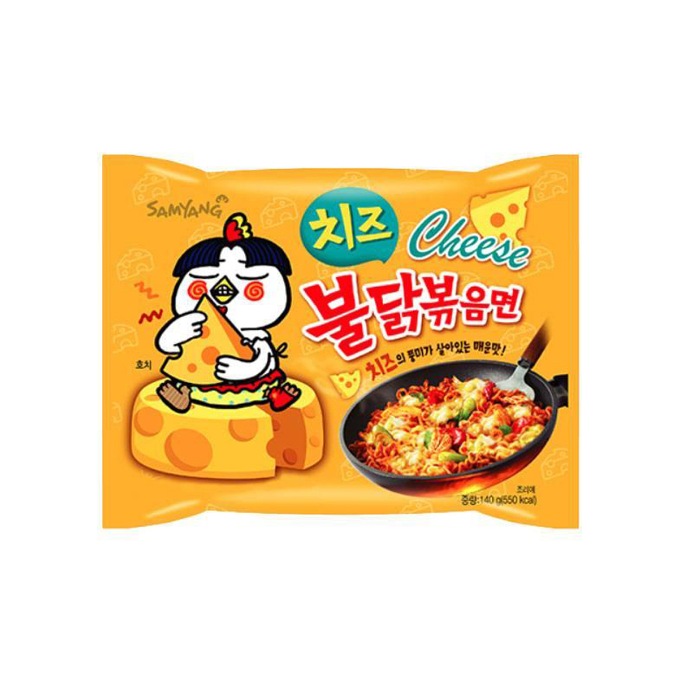 KR Samyang Hot Chicken Ramen Cheese 140g | 韩国三养 辣鸡面 (芝士味) 140g