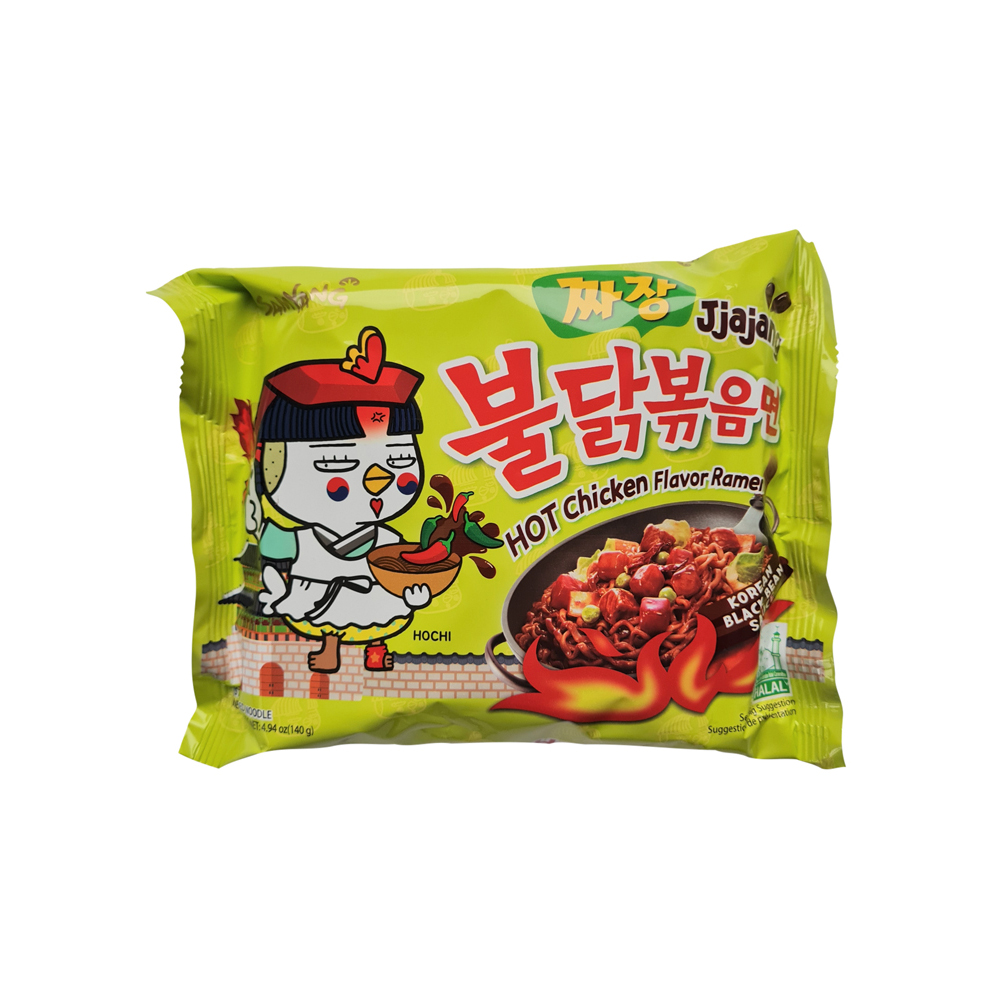 KR Samyang Hot Chicken Ramen Jjajang 140g | 韩国三养 辣鸡炸酱面 140g