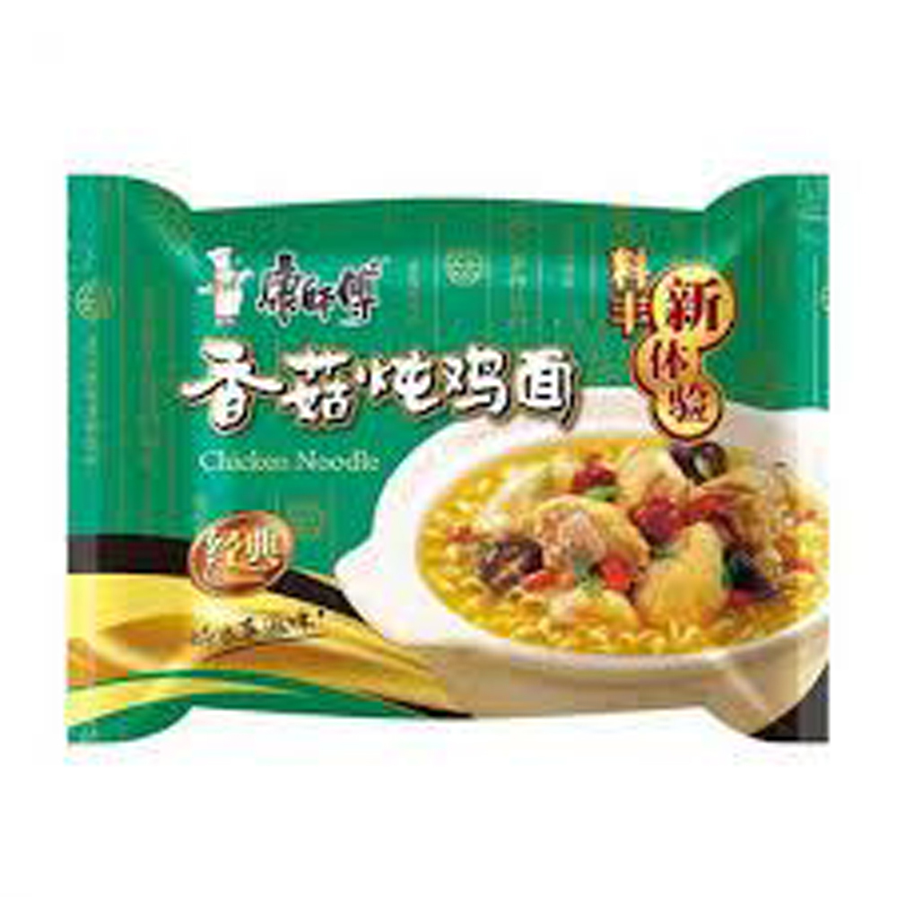 Mr.Kon Instant Noodles Mushroom Chicken 101g | 康师傅香菇炖鸡面 101g