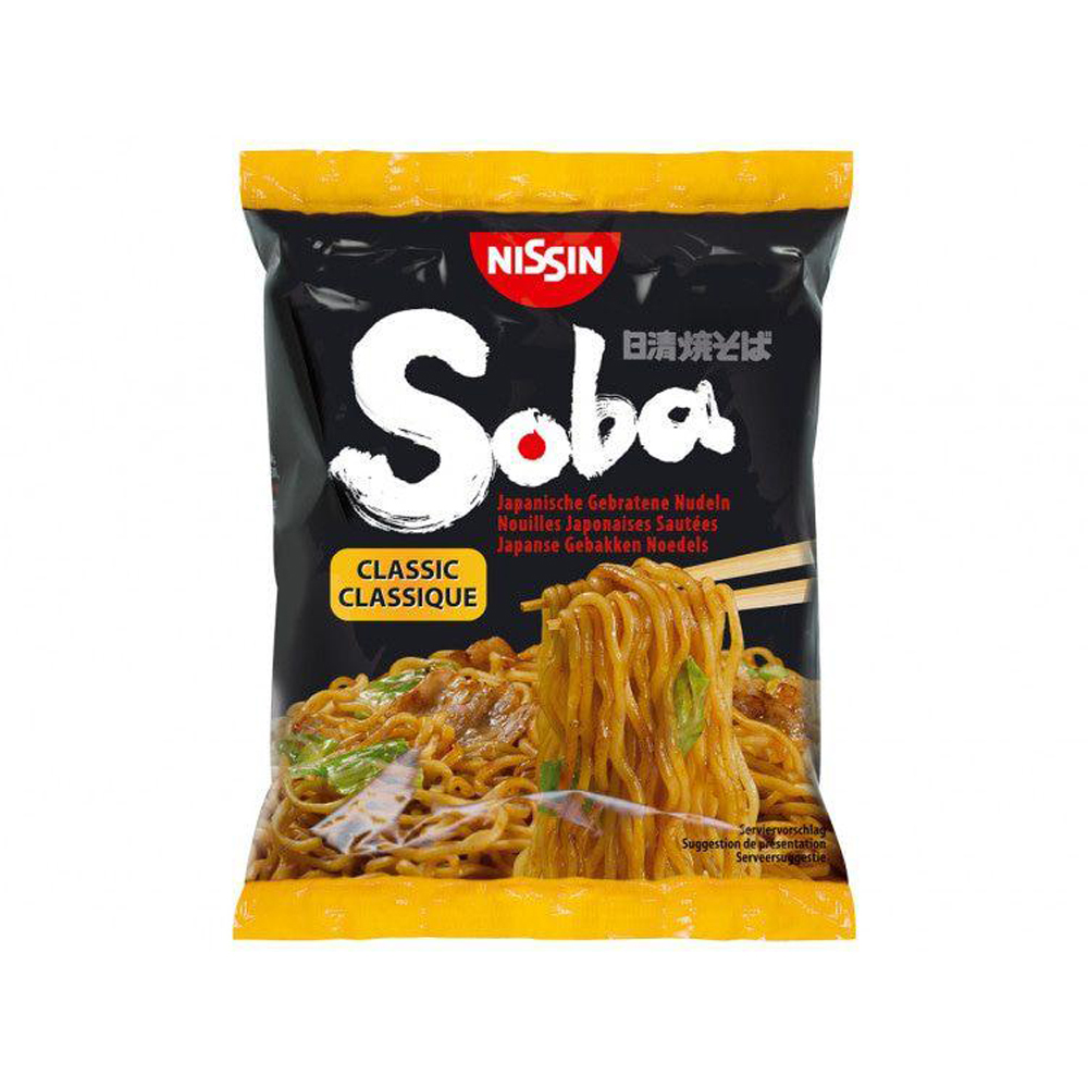 Nissin Inst. noodles Soba Classic 109g | 日清 原味 方便面 109g