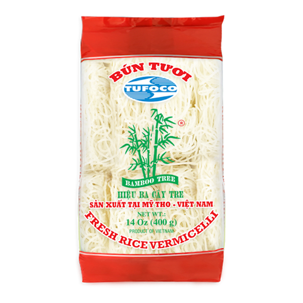 Bamboo Tree Rice Vermicelli 400g (8pcs) | 竹树牌 越南米粉 400g (8pcs)