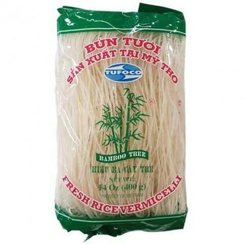 Bamboo Tree Rice Vermicelli Bun tuoi 400g | 竹树牌 越南米粉 400g