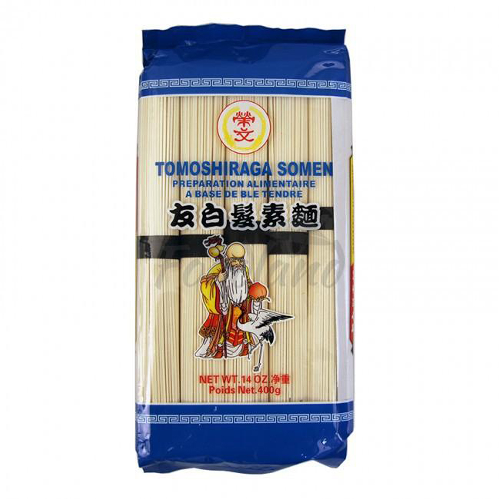 Chunsi Tomoshiraga Noodles 400g | 春丝 友白发素面 400g