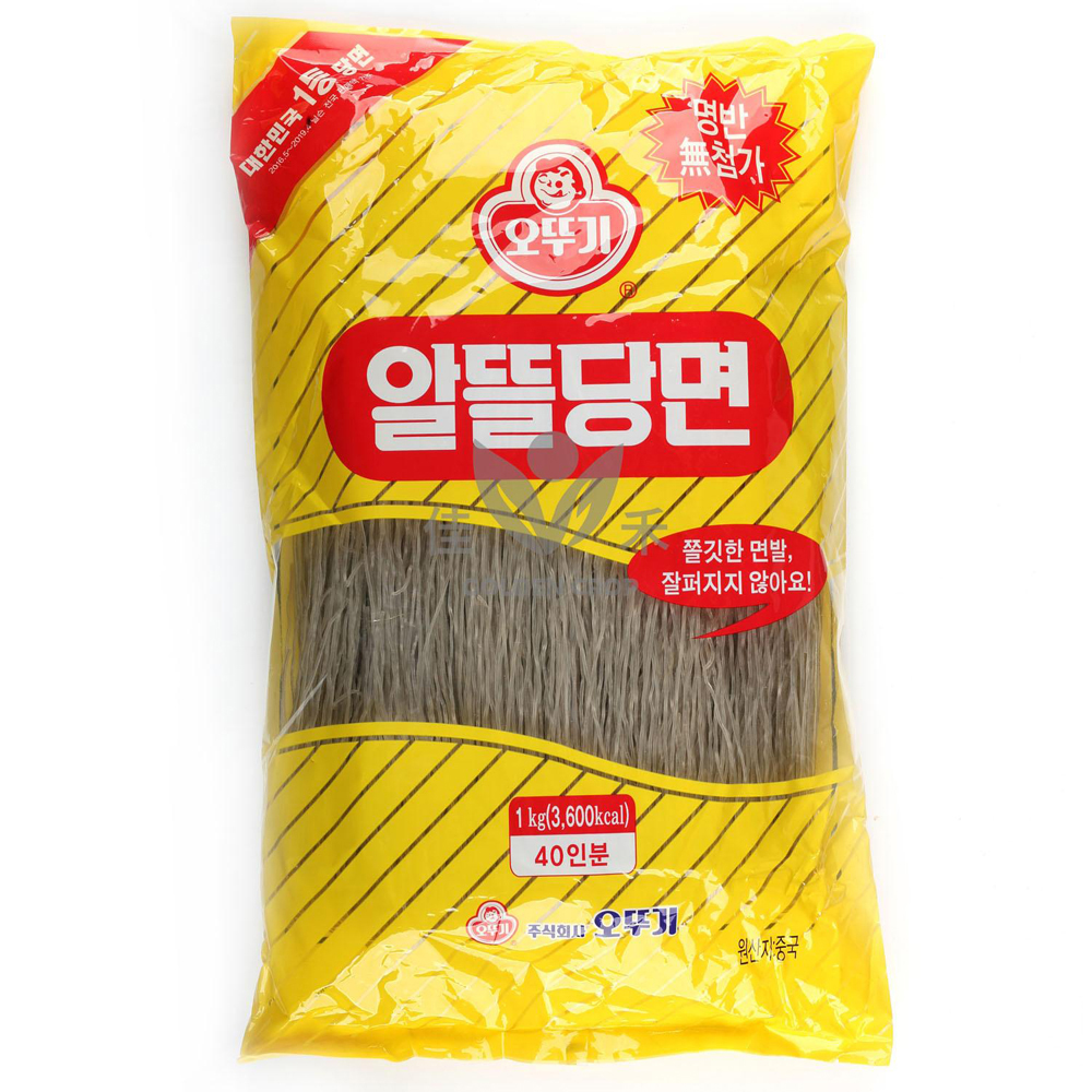 Korean Ottogi Glass noodles sw. potato 1kg | 韩国 红薯粉丝 1kg