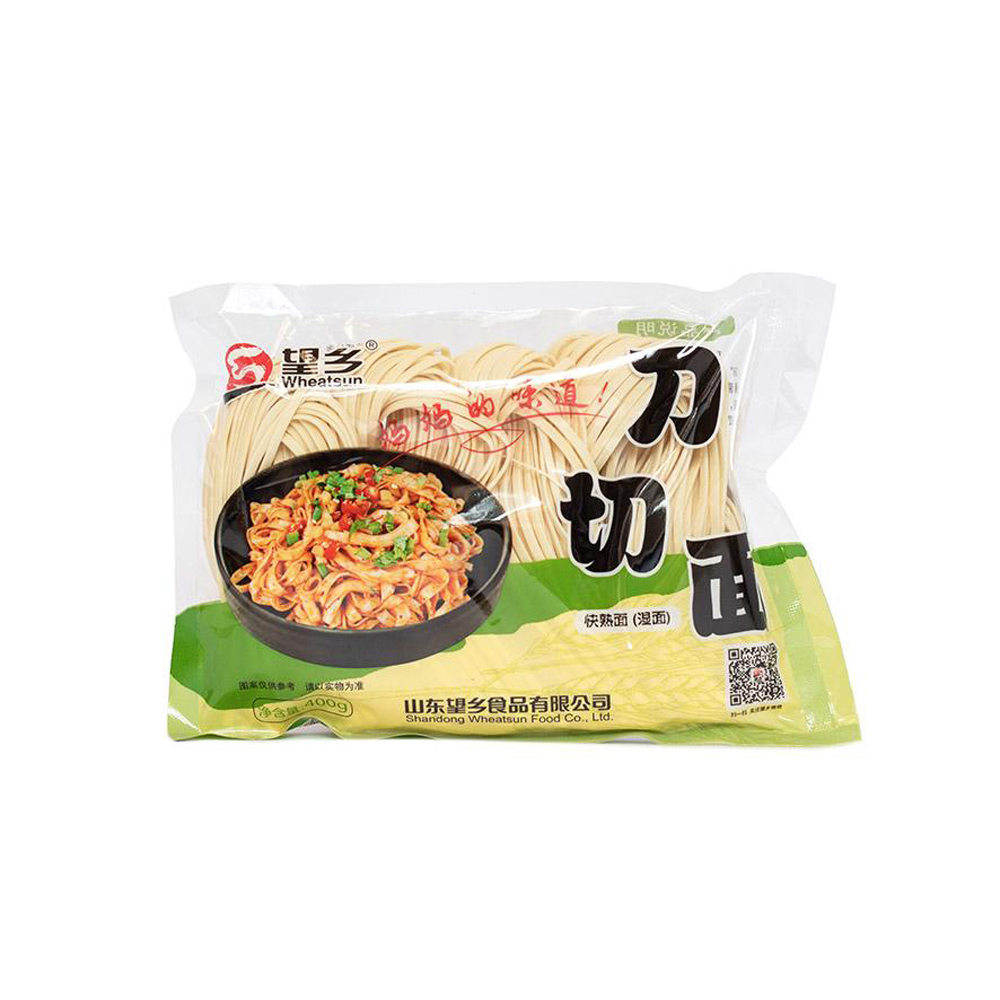 Wheatsun Fresh Dao Qie noodles 400g  | 望乡 刀切面 400g