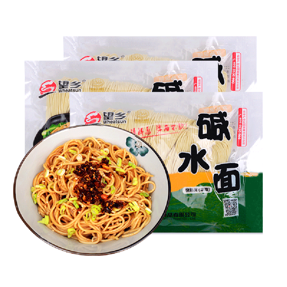 Wheatsun Fresh Noodle Jian Shui 400g | 望乡 碱水面（新鲜） 400g