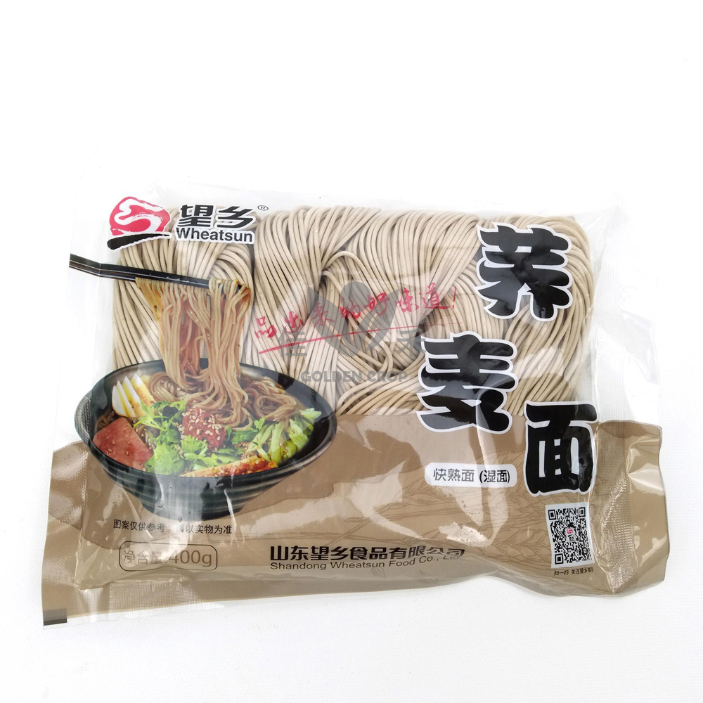 Wheatsun Fresh Soba noodles 400g | 望乡 荞麦面 400g