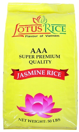 LOTUS Jasmine Rice 20 kg | 越南 茉莉花香米 20kg